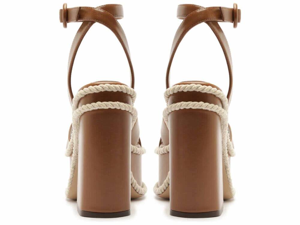 NEW ALEXANDRE BIRMAN women's elle 120 platform sandal in espresso - Picture 5 of 5